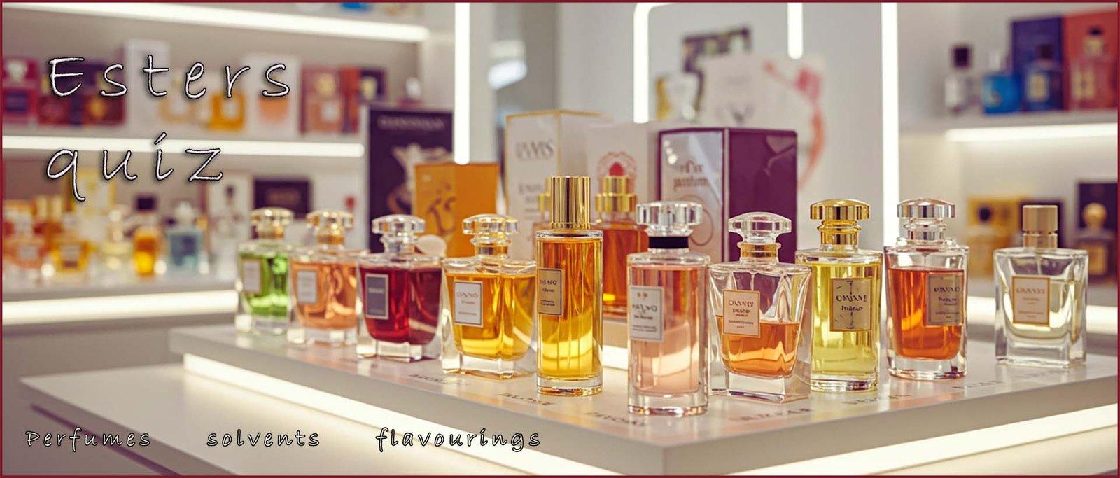 Header image- esters quiz header image.